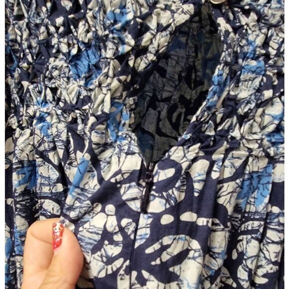 Anthropology/ Love The Label Andrea puff Sleeve Mini Dress M - Picture 9 of 12